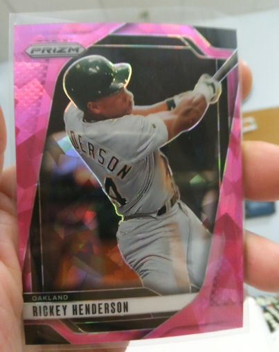 2025 Panini Prizm #230 Rickey Henderson — front