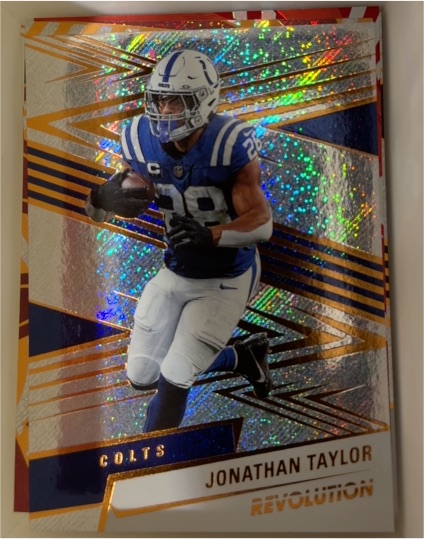 2025 Panini Revolution #34 Jonathan Taylor — front