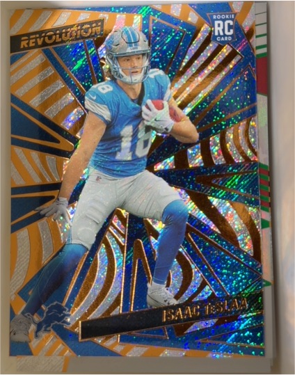 2025 Panini Revolution #212 Isaac Teslaa — front