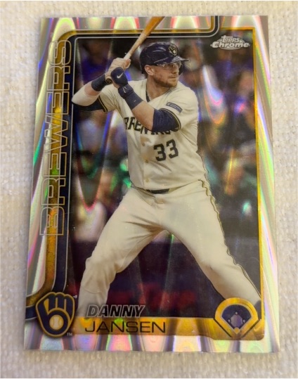 2025 Topps Chrome Update #USC122 Danny Jansen — front