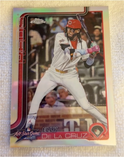 2025 Topps Chrome Update #ASGC-32 Elly De La Cruz 2025 All-Star Game — front