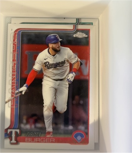 2025 Topps Chrome Update #US98 Jake Burger — front