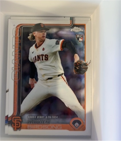 2025 Topps Chrome Update #USC159 Hayden Birdsong — front