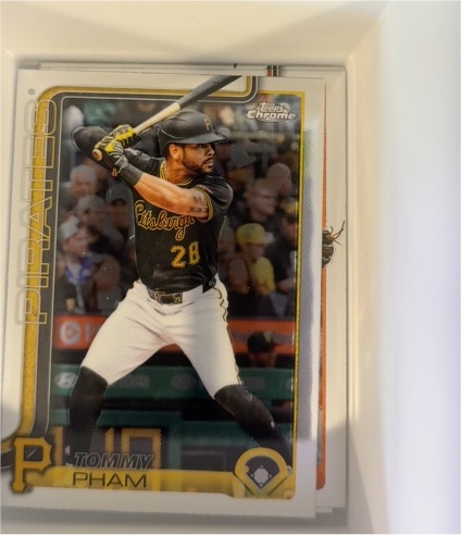 2025 Topps Chrome Update #USC45 Tommy Pham — front
