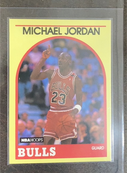 1989-90 NBA Hoops #200 Michael Jordan — front