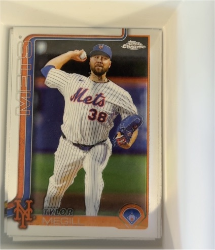 2025 Topps Chrome Update #US271 Tylor Megill — front