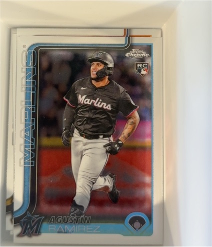 2025 Topps Chrome Update #USC200 Agustin Ramirez — front