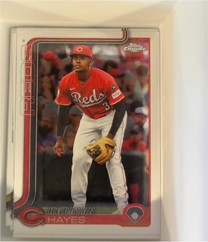 2025 Topps Chrome Update #USC13 Ke'Bryan Hayes — front