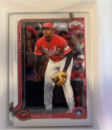 2025 Topps Chrome Update #USC13 Ke'Bryan Hayes — front
