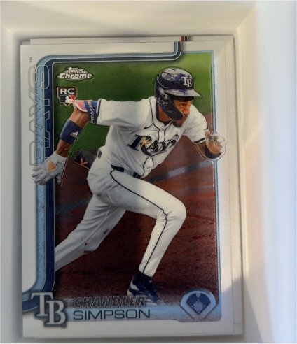 2025 Topps Chrome Update #USC179 Chandler Simpson — front
