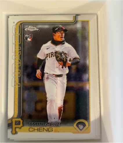 2025 Topps Chrome Update #USC74 Tsung-Che Cheng — front