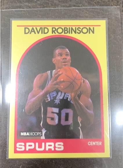 1989-90 Hoops #310 David Robinson — front
