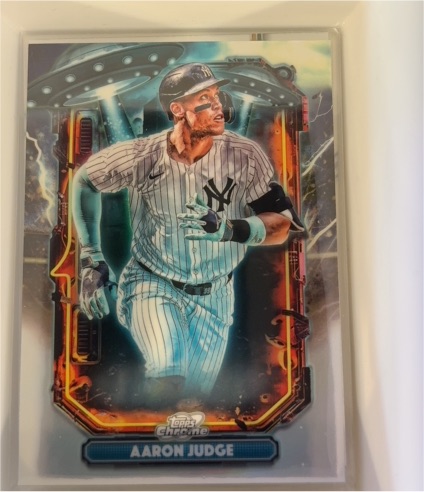 2025 Topps Cosmic Chrome Extraterrestrial Talent #ET-1 Aaron Judge — front