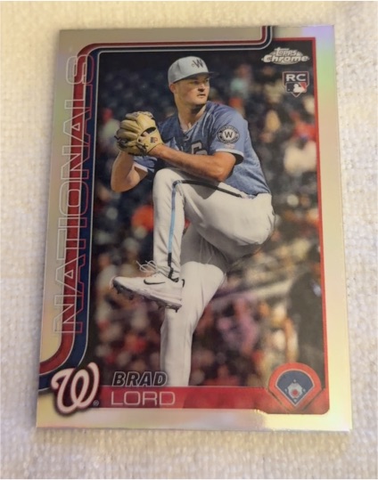2025 Topps Chrome Update #US39 Brad Lord — front