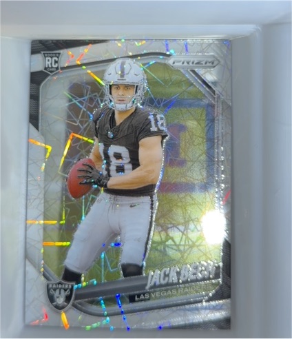 2024 Panini Prizm Lazer Prizm #314 Jack DeBerry — front