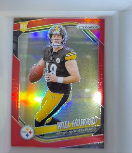 2025 Panini Prizm #435 Will Howard — front