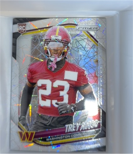 2025 Panini Prizm #400 Trey Amos — front
