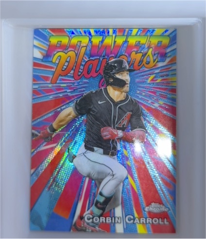 2025 Topps Chrome Update #PP-32 Corbin Carroll Power Players — front