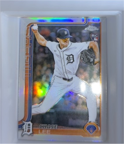 2025 Topps Chrome Update #US167 Chase Lee — front
