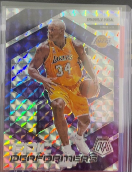 2024-25 Panini Mosaic #16 Shaquille O'Neal Epic Performers — front