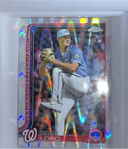 2025 Topps Chrome Update #USC77 Brad Lord — front