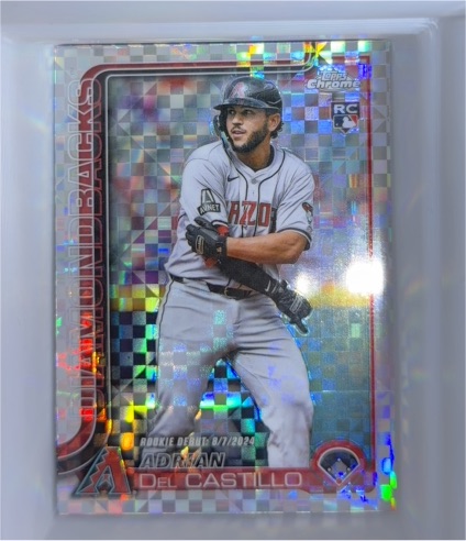 2025 Topps Chrome Update #USC92 Adrian Del Castillo — front