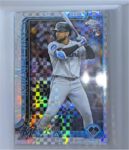 2025 Topps Chrome Update #USC4 Victor Mesa Jr — front