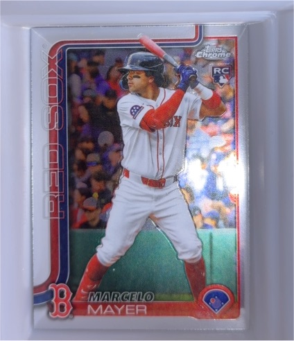 2025 Topps Chrome Update #USC9 Marcelo Mayer — front