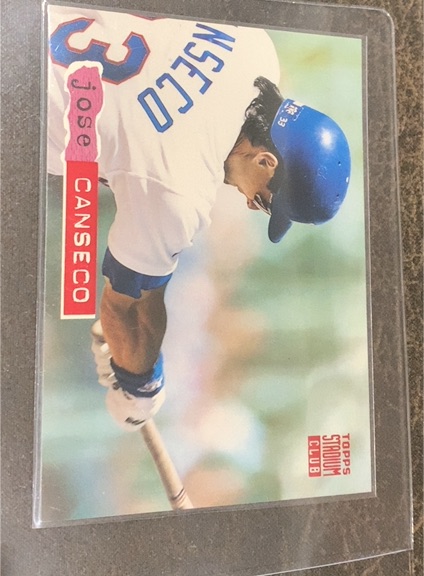 1994 Topps Stadium Club #171 Jose Canseco — front
