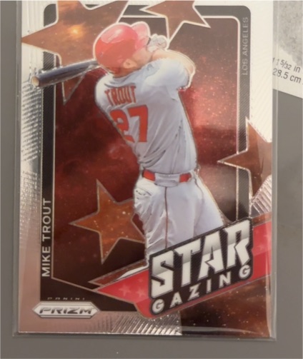 2021 Panini Prizm Star Gazing #SG1 Mike Trout — front