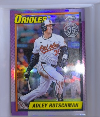2025 Topps Chrome Update #90CU-8 Adley Rutschman — front