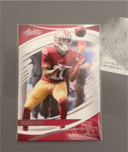 2025 Panini Absolute #88 Brandon Aiyuk — front