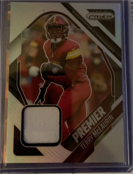 2025 Panini Prizm Premier #PJY-TMC Terry McLaurin — front