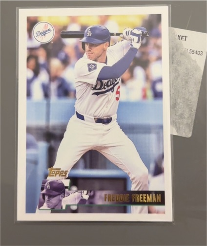 1996 Topps #185 Freddie Freeman — front