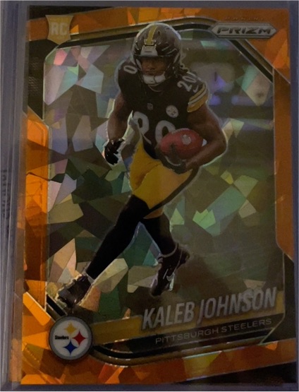 2025 Panini Prizm #? Kaleb Johnson — front