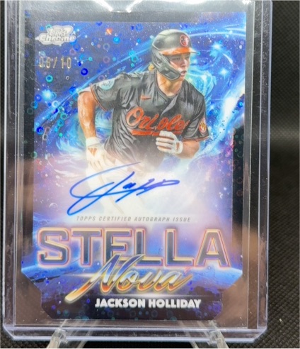2025 Topps Cosmic Chrome #SNA-JH Jackson Holliday Stella Nova — front