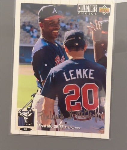 1994 Upper Deck Collector's Choice #197 Fred McGriff — front