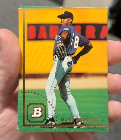 1994 Bowman #417 Marc Newfield — front