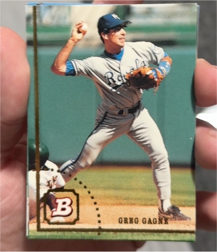 1994 Bowman #B Greg Gagne — front