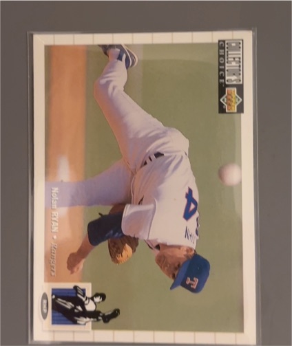 1994 Upper Deck Collector's Choice #249 Nolan Ryan — front
