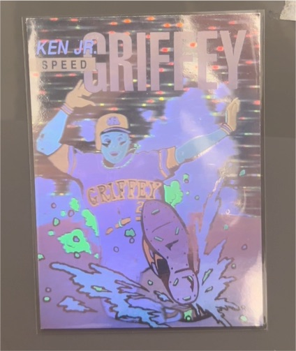 1992 Arena Holograms #2 Ken Griffey Jr. SPEED — front