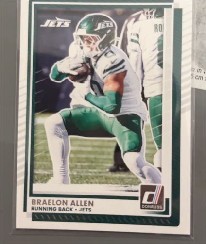 2025 Donruss #261 Braelon Allen — front