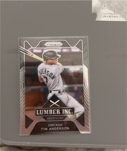 2021 Panini Prizm #LI6 Tim Anderson Lumber Inc. — front
