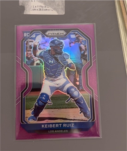 2021 Panini Prizm #87 Keibert Ruiz — front