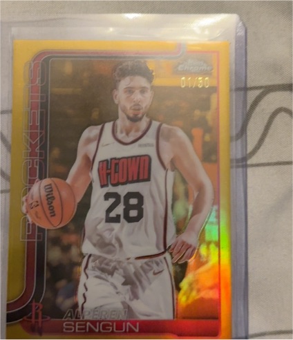 2025-26 Topps Chrome #98 Alperen Sengun — front
