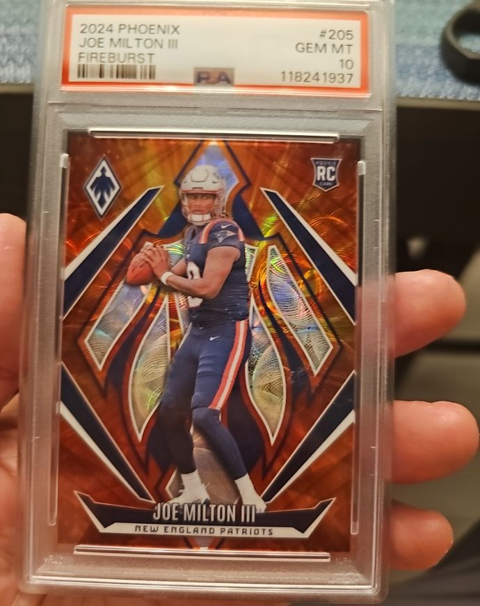 2024 Panini Phoenix #205 Joe Milton III — front