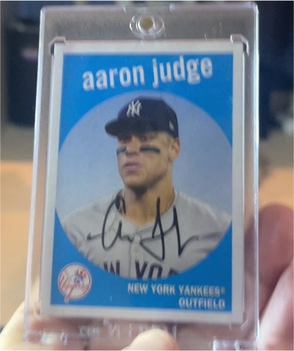 2025 Topps Heritage #H25-8 Aaron Judge — front