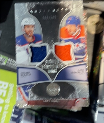 2024-25 Upper Deck Artifacts Tundra Teammates Duos #T2-EDM Zach Hyman/Ryan Nugent-Hopkins — front