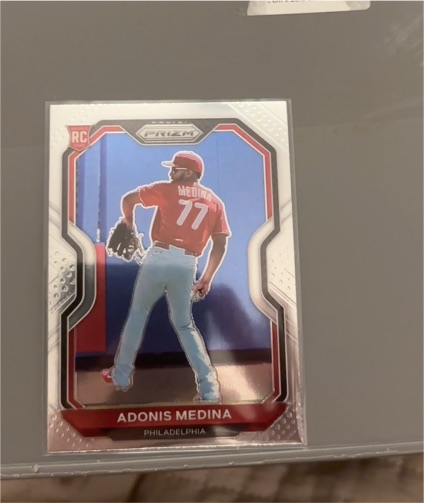 2021 Panini Prizm #56 Adonis Medina — front