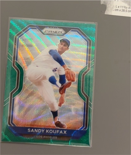 2021 Panini Prizm #241 Sandy Koufax — front